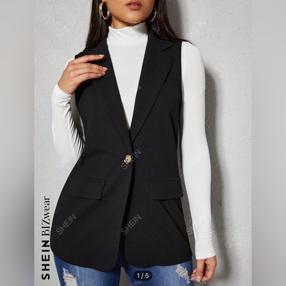 SHEIN Bizwear Vest